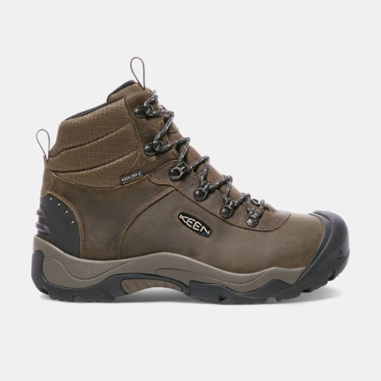 Men's Keen Revel III Hiking Boots Dark Brown | XDT-639478