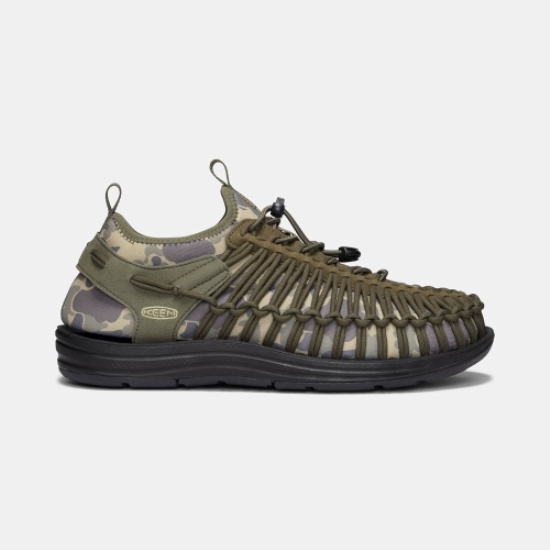 Men's Keen Uneek Ht Uneek Sandals Olive Camo | OJF-138079