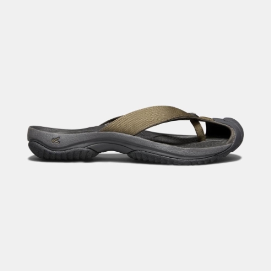 Men's Keen Waimea H2 Sandals Dark Olive Black | NPL-697820