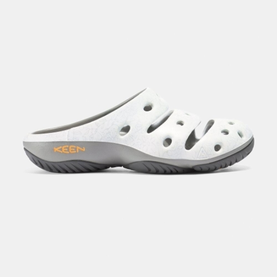 Men's Keen Yogui Arts Sandals White | AUL-467320