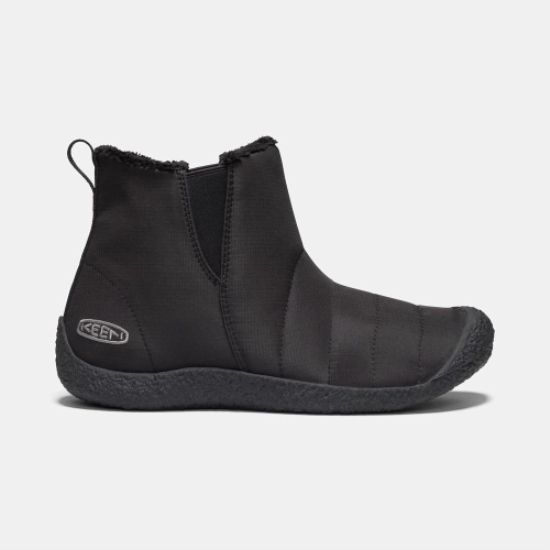 Women's Keen Howser III Nylon Slipper Boots Black | BWC-278903