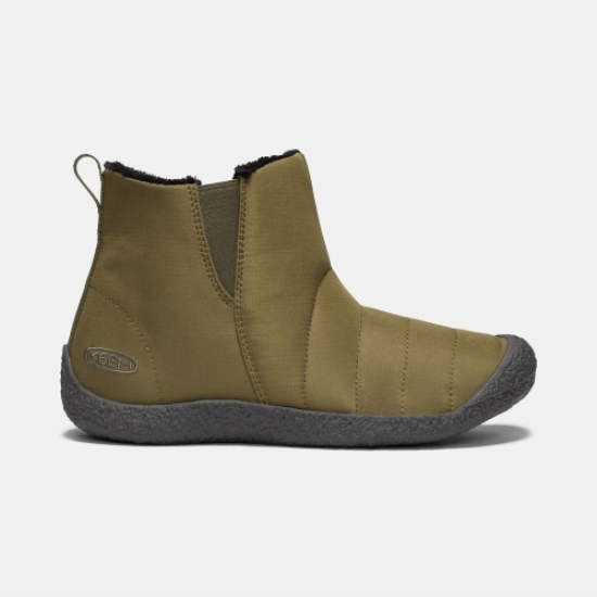 Women's Keen Howser III Nylon Slipper Boots Dark Olive | PHM-627584