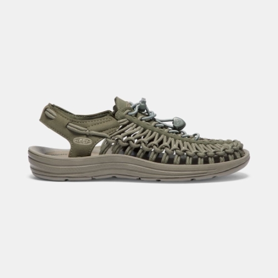 Women's Keen Uneek Sandals Olive | WDG-702961
