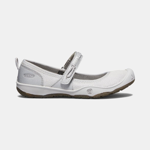 Kids\' Keen Moxie Mary Jane Shoes Silver | KEH-325948