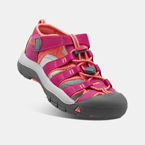 Kids' Keen Newport H2 Sandals Purple Coral | UVX-761429