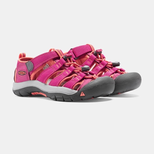 Kids' Keen Newport H2 Sandals Purple Coral | UVX-761429