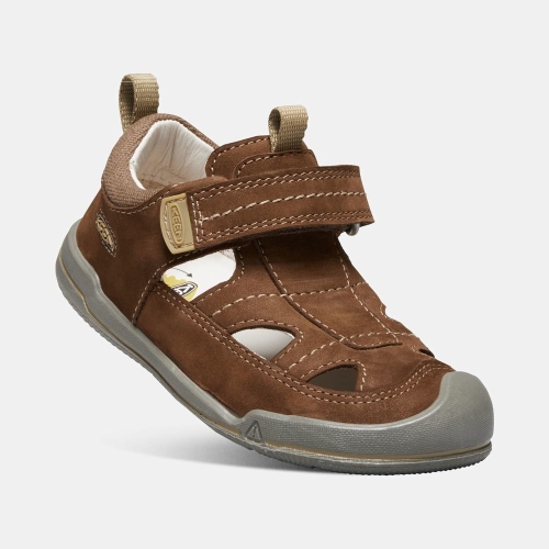 Kids' Keen Sprout Fisherman Sandals Brown | KTH-517386
