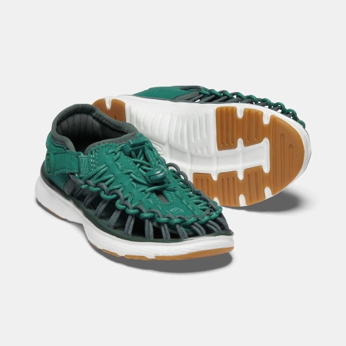 Kids' Keen Uneek O2 Uneek Sandals Green | JWU-914608