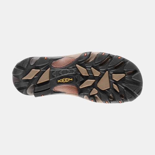 Men's Keen Arroyo II Hiking Sandals Chocolate Orange | YLR-986540
