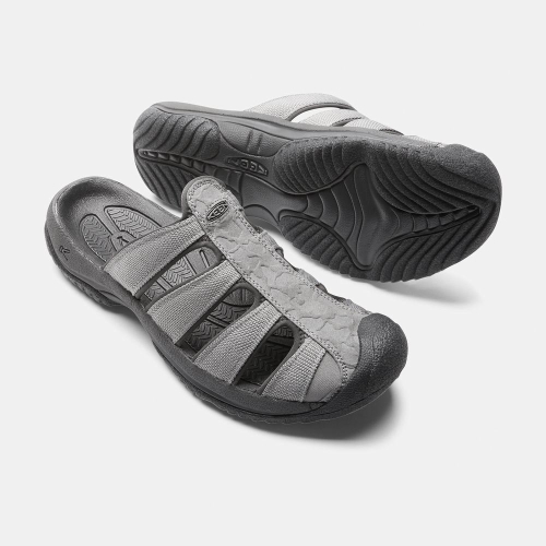 Men's Keen Aruba II Sandals Grey Black | BTQ-431256