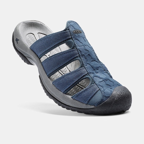 Men's Keen Aruba II Sandals Navy Black | PYK-927531