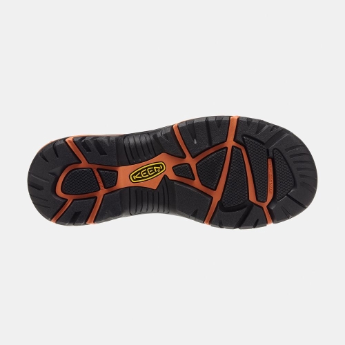 Men's Keen Braddock Low Steel Toe Work Shoes Black | FEA-239058