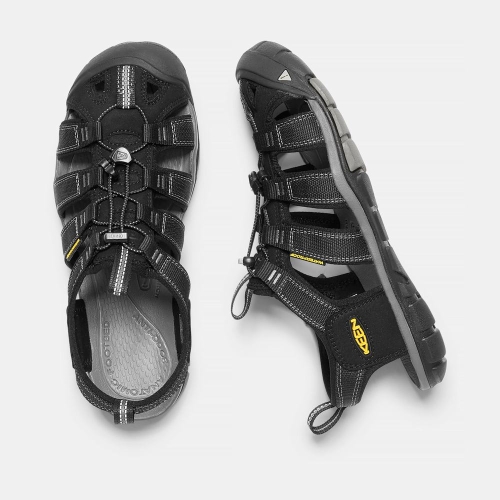 Men's Keen Clearwater Cnx Hiking Sandals Black | KEL-812053