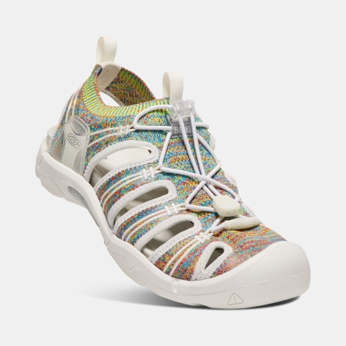 Men's Keen Evofit One Sandals Multicolor White | NGE-624095