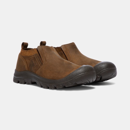 Men's Keen Grayson Slip On Shoes Brown | ZET-973250