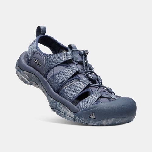 Men's Keen Newport H2 Water Shoes Blue | JPW-735204