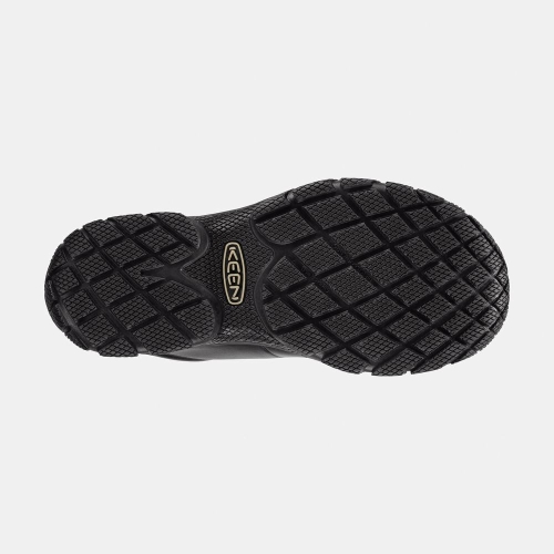 Men's Keen Ptc Dress Oxford Work Shoes Black | NSY-253081