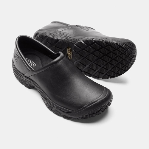 Men's Keen Ptc II Slip On Shoes Black | NWF-275641