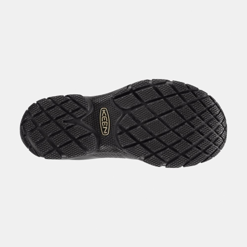 Men's Keen Ptc Oxford Work Shoes Black | TJW-325761