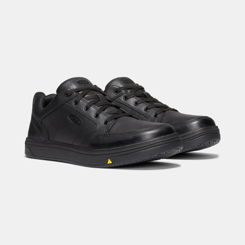 Men's Keen Ptc Redding Work Shoes Black | XKC-239764