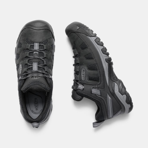 Men's Keen Targhee Vent Hiking Shoes Black | JEH-726314