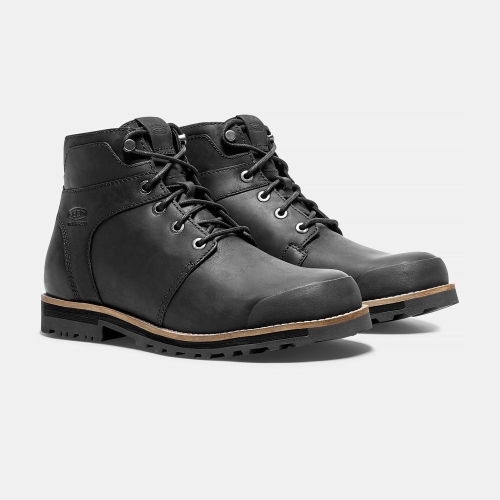 Men's Keen The Rocker' Waterproof Hiking Boots Black | QWD-642735