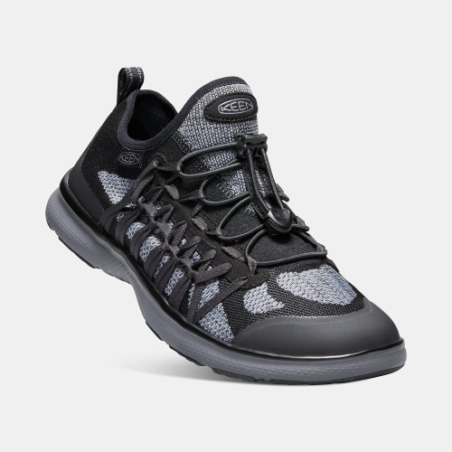 Men's Keen Uneek Exo Uneek Sandals Black Grey | OYZ-068139