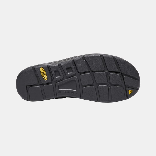 Men's Keen Uneek Leather Uneek Sandals Dark Olive | WCY-316829