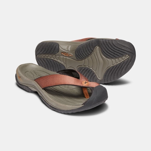 Men's Keen Waimea H2 Sandals Brown | YBU-836520