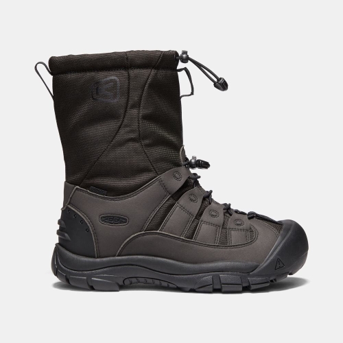 Men\'s Keen Winterport II Winter Boots Black | COZ-093765