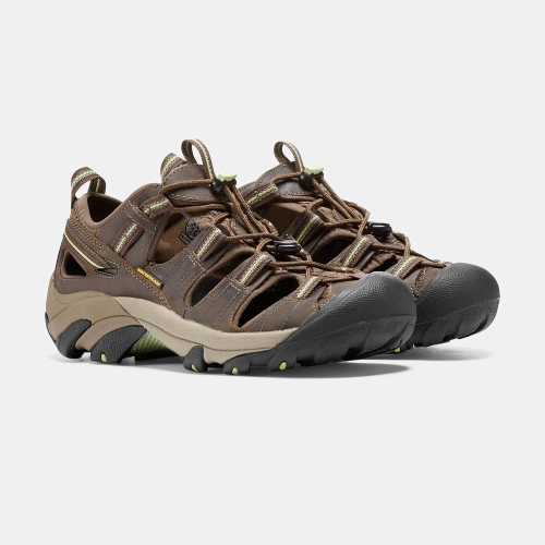 Women's Keen Arroyo II Hiking Sandals Chocolate Green | BIN-908753