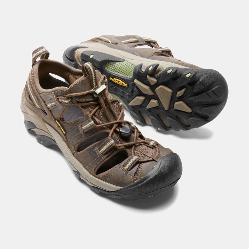 Women's Keen Arroyo II Hiking Sandals Chocolate Green | BIN-908753