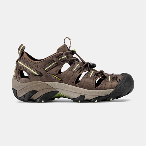 Women\'s Keen Arroyo II Hiking Sandals Chocolate Green | BIN-908753
