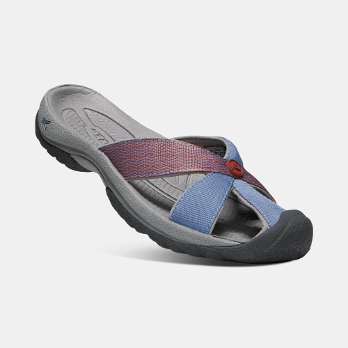 Women's Keen Bali Beach Closed-toe Sandals Blue Grey | LTC-064387
