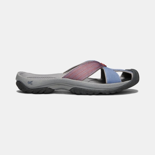 Women\'s Keen Bali Beach Closed-toe Sandals Blue Grey | LTC-064387