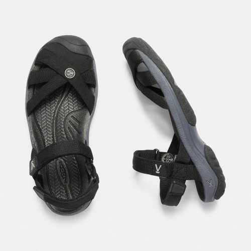 Women's Keen Bali Strap Sandals Black | UHO-250684