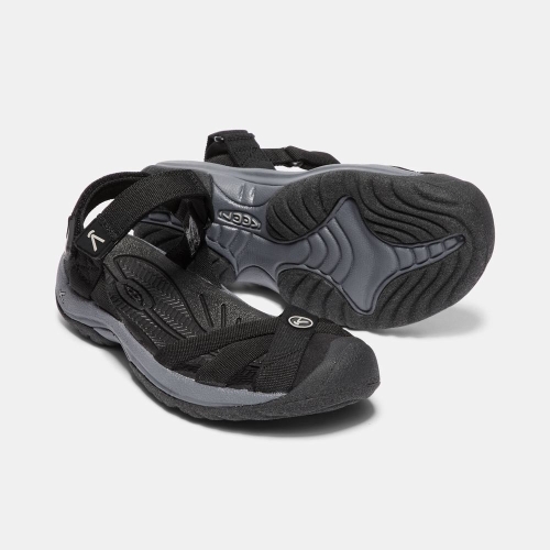 Women's Keen Bali Strap Sandals Black | UHO-250684