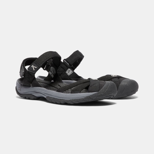 Women's Keen Bali Strap Sandals Black | UHO-250684