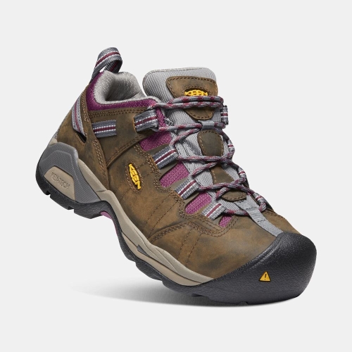 Women's Keen Detroit Xt Steel Toe Work Shoes Dark Olive | GJQ-271453