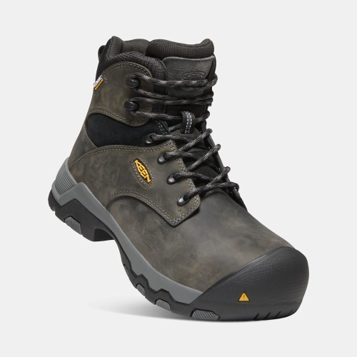 Women's Keen Helena 6 Waterproof Composite Toe Work Boots Dark Olive | EKA-297430