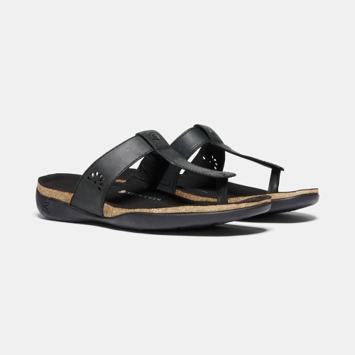 Women's Keen Kaci Ana Posted Sandals Black | DMH-639152