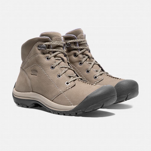 Women's Keen Kaci Winter Waterproof Mid Winter Boots Khaki | KTU-519362