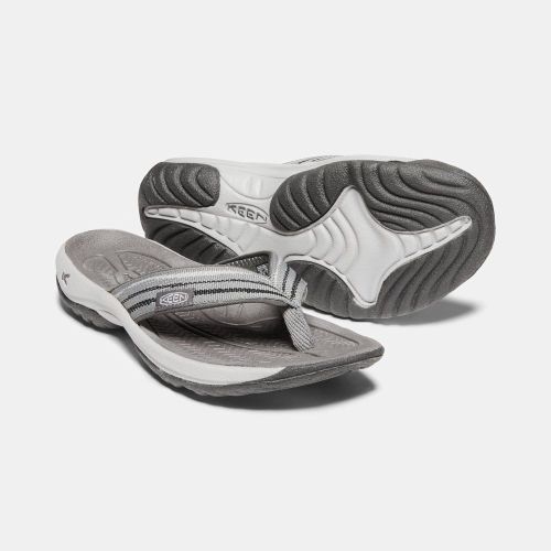 Women's Keen Kona Flip II Flip-Flops Grey | ICS-261487