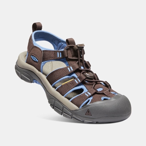 Women's Keen Newport H2 Hiking Sandals Brown Lavender | CLU-952164