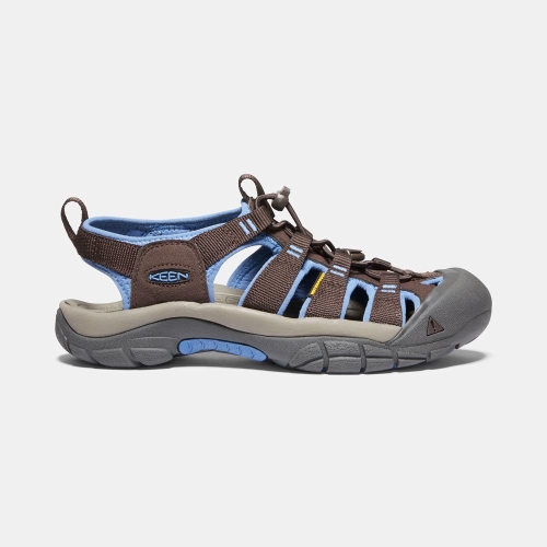 Women\'s Keen Newport H2 Hiking Sandals Brown Lavender | CLU-952164