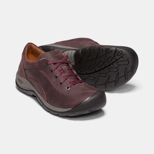 Women's Keen Presidio II Casual Shoes Burgundy | LKB-803126