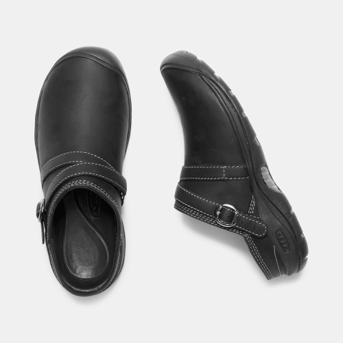 Women's Keen Presidio II Mules Black | AYU-643280