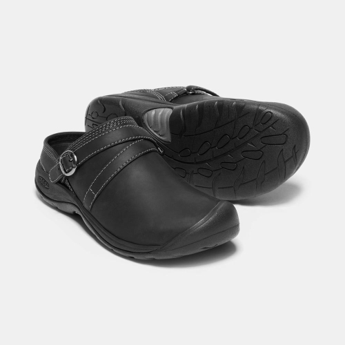 Women's Keen Presidio II Mules Black | AYU-643280
