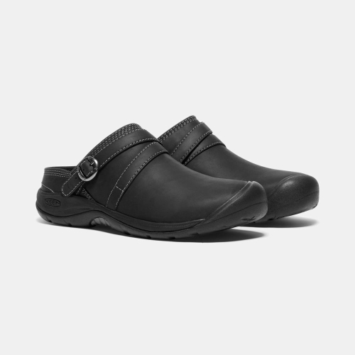 Women's Keen Presidio II Mules Black | AYU-643280