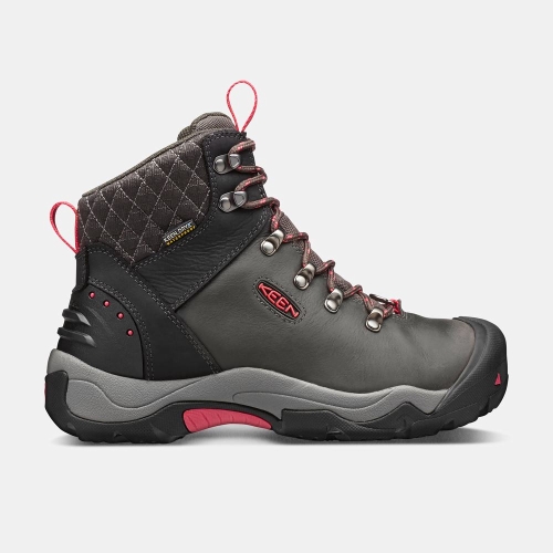 Women\'s Keen Revel III Hiking Boots Black Rose | EBK-586914